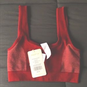 New Fabletics Ribbed Sports Bra